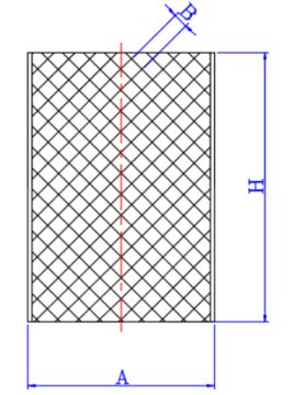 Фильтрующий элемент Valtec 1/2" для косого фильтра арт. VT.050.N.04