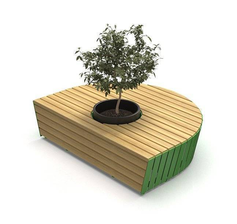 Модульная скамейка «Экополис Комби-4»