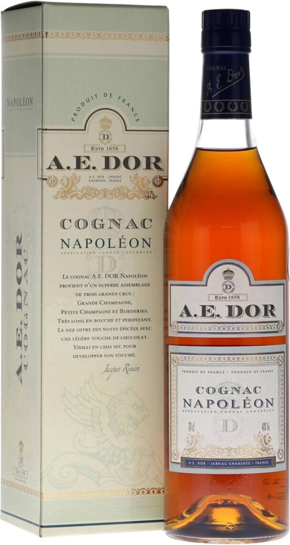 Коньяк A.E. Dor Cognac Napoleon, 0.7 л