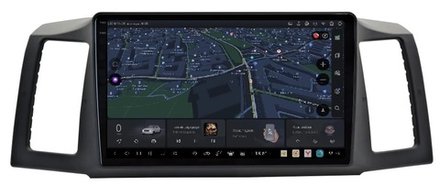 Магнитола для Jeep Grand Cherokee 2004-2007 - Carmedia SF-9253 QLed+2K, Android 13, UIS7870 (DUDU7), CarPlay, SIM-слот