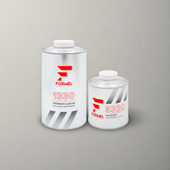 FORMEL Лак 1330 Premium 2K 2:1 HS + Отвердитель 5330 (1+ 0,5л)