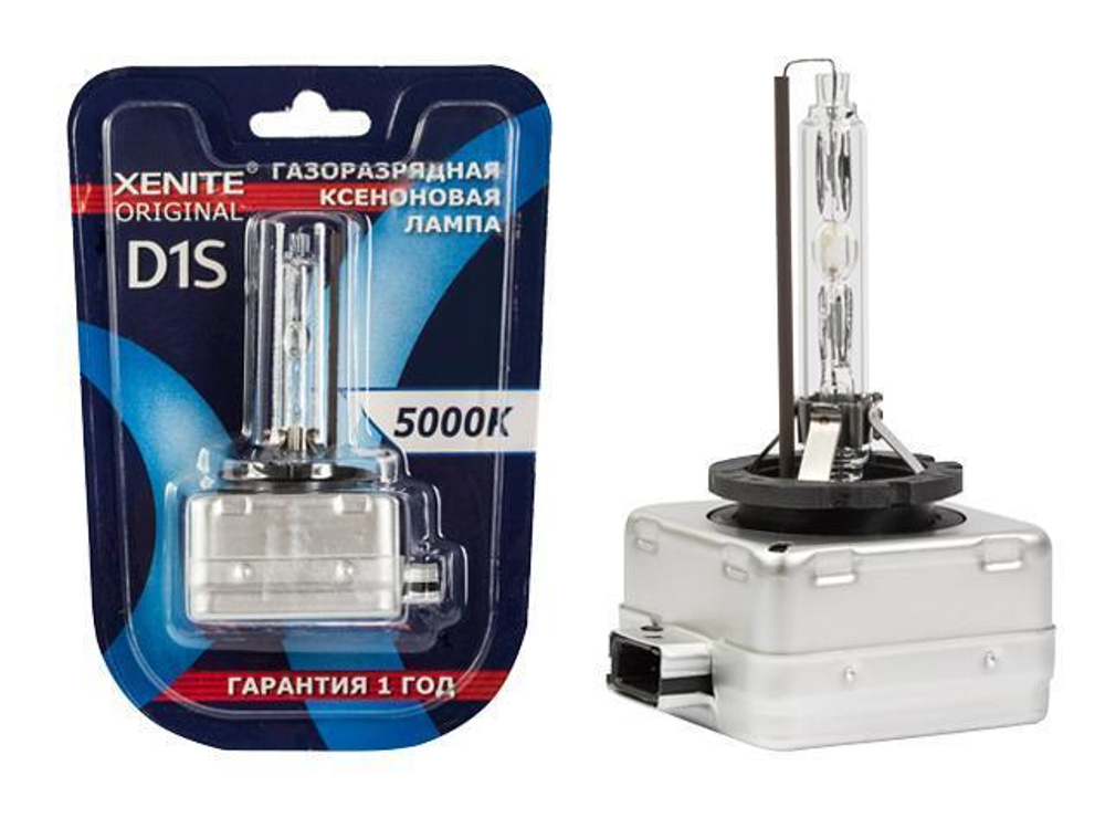Лампа D1S 6000К ксеноновый свет Xenite Original гарантия 1 год