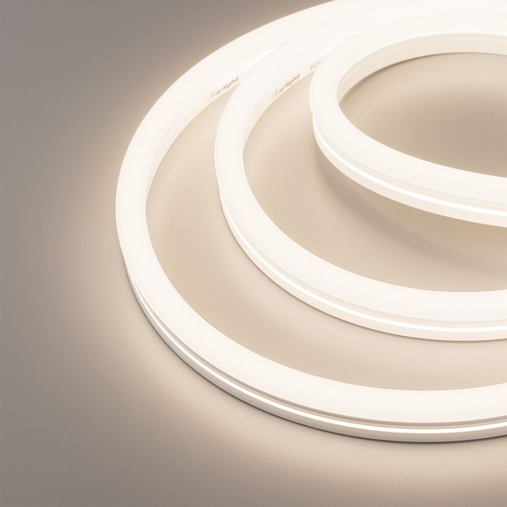 Светодиодная лента герметичная MOONLIGHT-SIDE-X336-12x24mm 230V Day4000 (11 W/m, IP65, 50m, wire x1) Arlight 051903