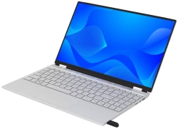 Ноутбук 15,6" Hiper WorkBook N1567RH Core i3 10110U/8Gb/256Gb SSD/15.6" FullHD/DOS Серебристый (TY410AXD)