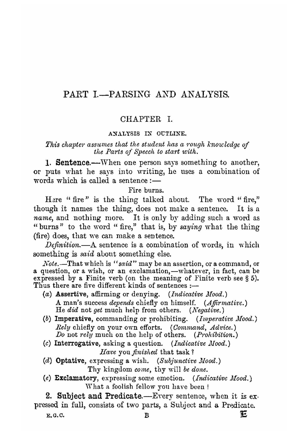 Manual of English grammar and composition | John Collinson Nesfield