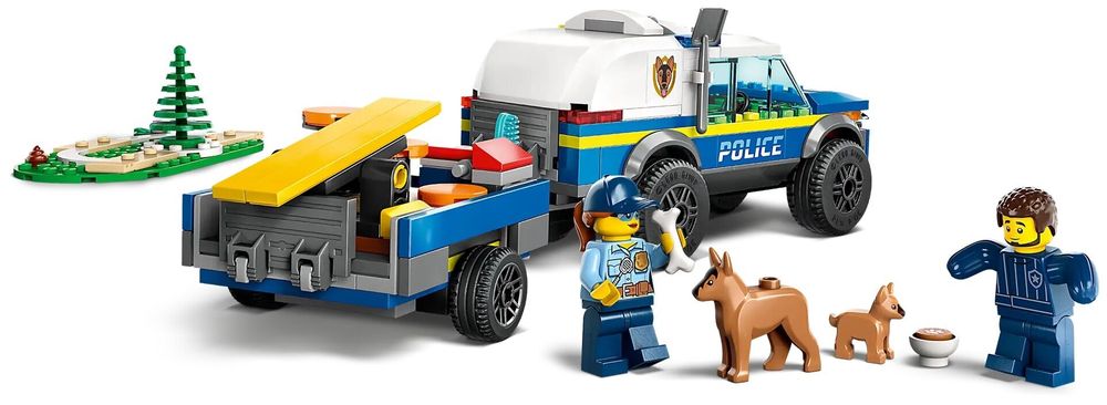 Конструктор LEGO City 60369 Дрессировка полицейской собаки