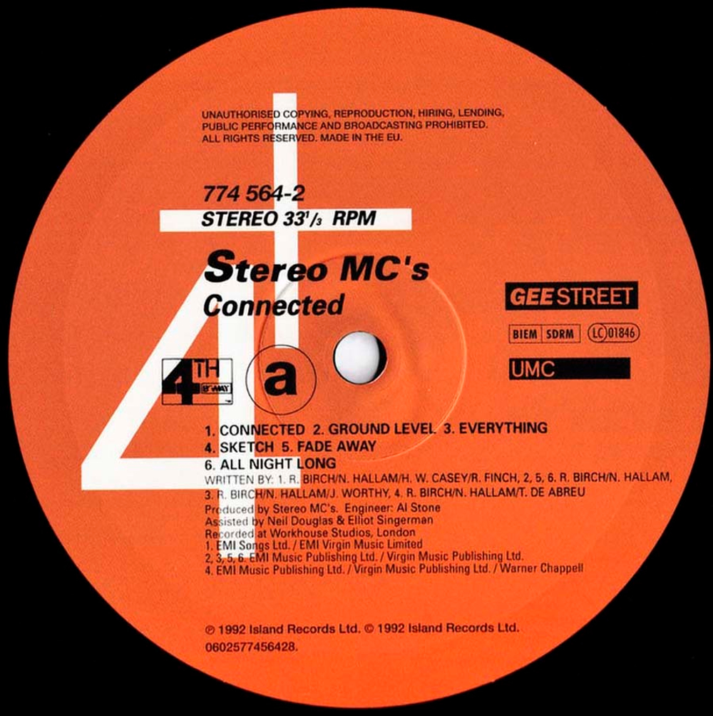 Stereo MC's / Connected (LP)