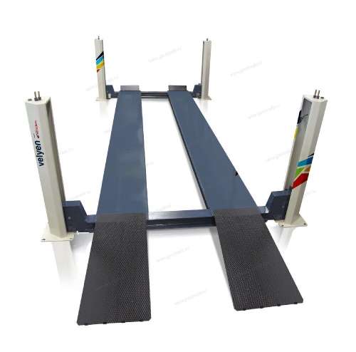 Подъемник четырехстоечный Velyen, гладкие платформы 4ED0700N