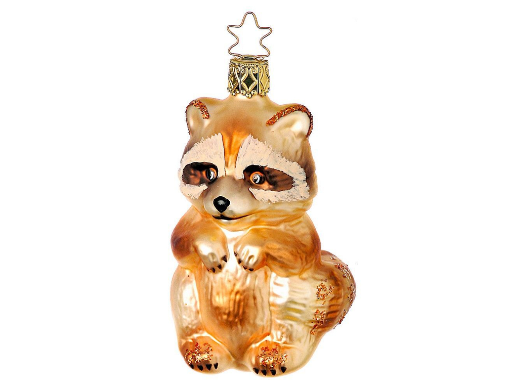 Игрушка Енотик 9,6см стекло INGES