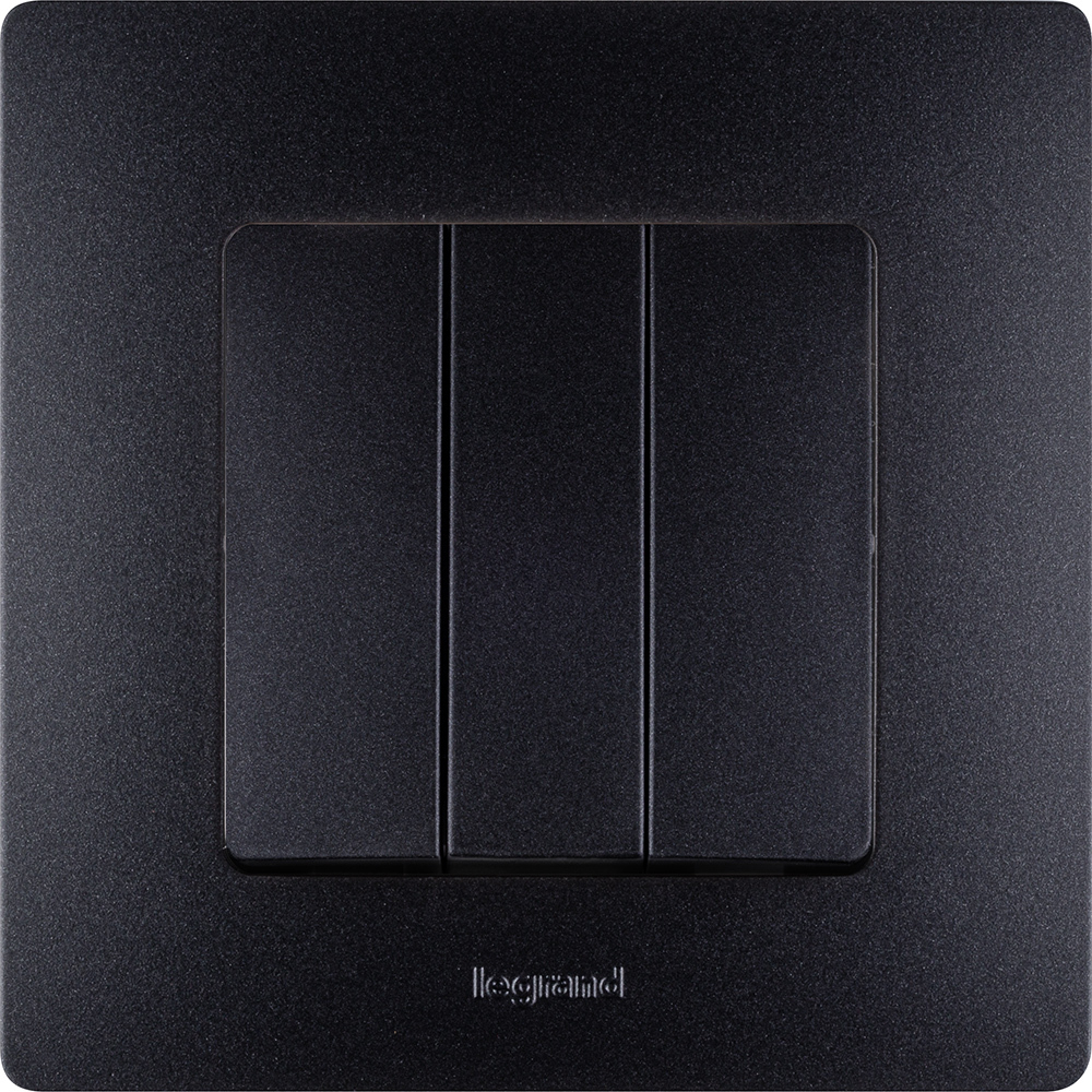 Рамка 1 пост антрацит ETIKA Legrand