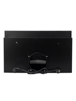 Вытяжка кухонная MACBI Perfa-60G-S/S (BLACK) черный, D150мм, 1200м3/ч, полновстраиваемая, мотор 230Ватт, стекло 60см, сенсорное управление + управление жестами, освещение светодиодное 5W
