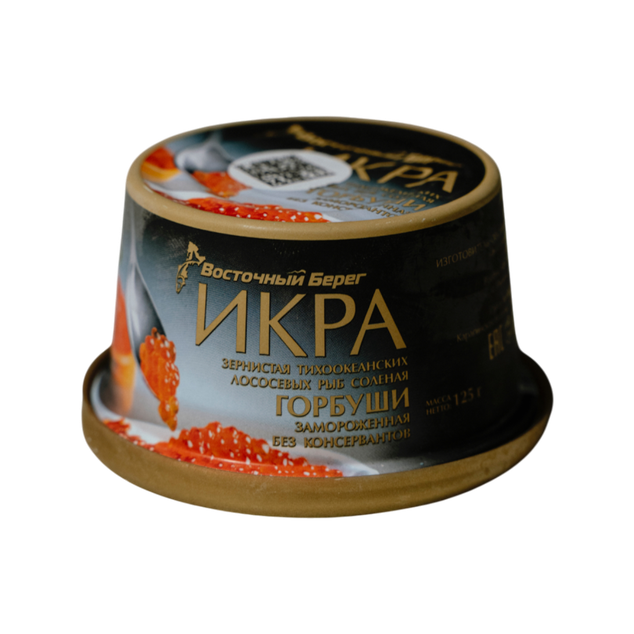 Икра горбуши "Восточный берег" замороженная, 125 г
