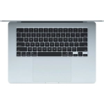 Ноутбук Apple MacBook Air A3241 M4 10 core 16Gb SSD256Gb/10 core GPU 15.3" Liquid Retina (2880x1864) macOS lt.blue WiFi BT Cam (MC7A4HN/A)