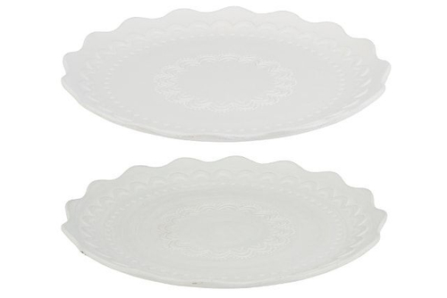 Блюдо "Бланка" в ассортименте 39,5х4х39,5см МДФ