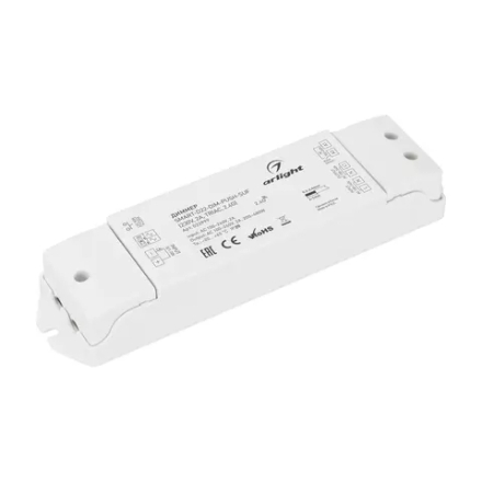 Диммер SMART-D22-DIM-PUSH-SUF (230V, 2A, TRIAC, 2.4G) (Arlight, IP20 Пластик, 5 лет) 032999
