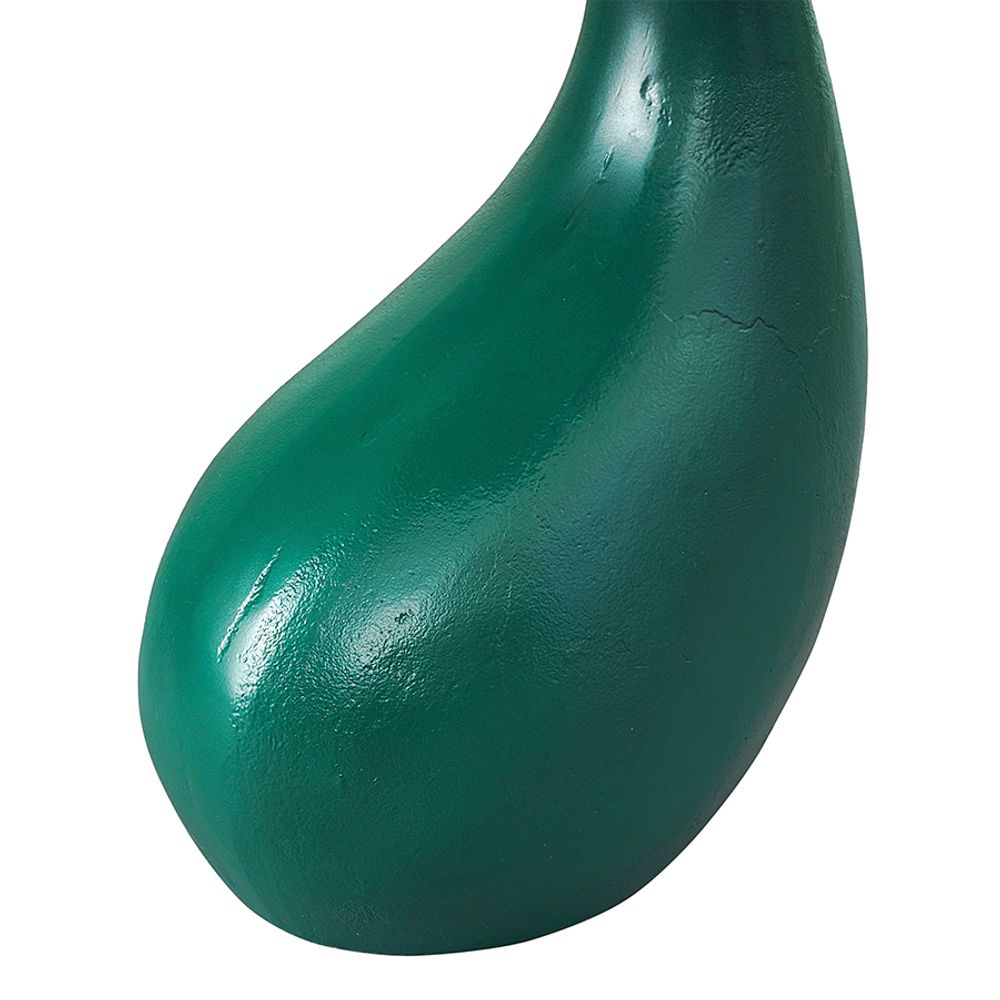 Столик приставной Tiu, Ø36 см, зеленый