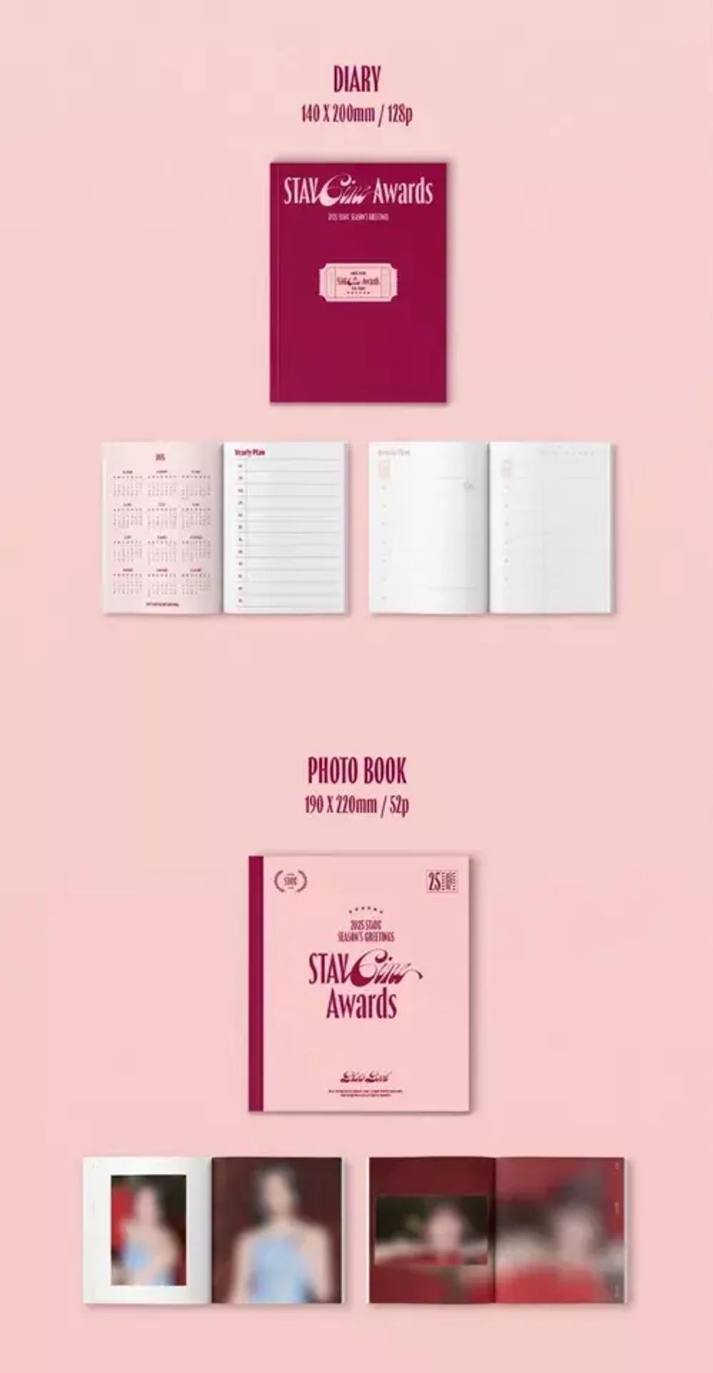 Календарь STAYC - 2025 SEASON’S GREETINGS [STAYCine Awards]