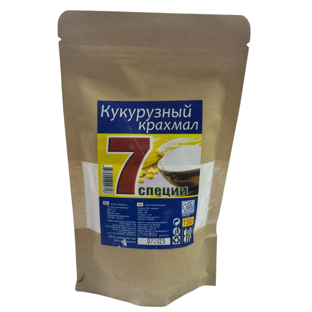 Кукурузный крахмал 7 специй 150 гр