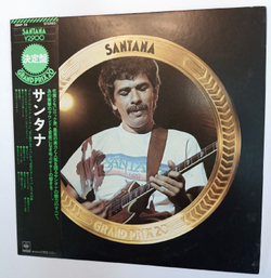 Винтажная виниловая пластинка Santana Grand Prix 20 (Japan 1976)