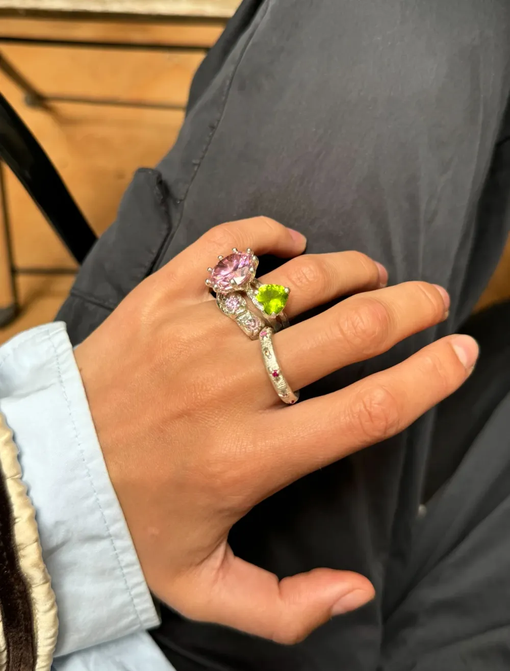 Кольцо Green Heart