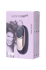 Черный вибромассажер Satisfyer Layons Dark Desire