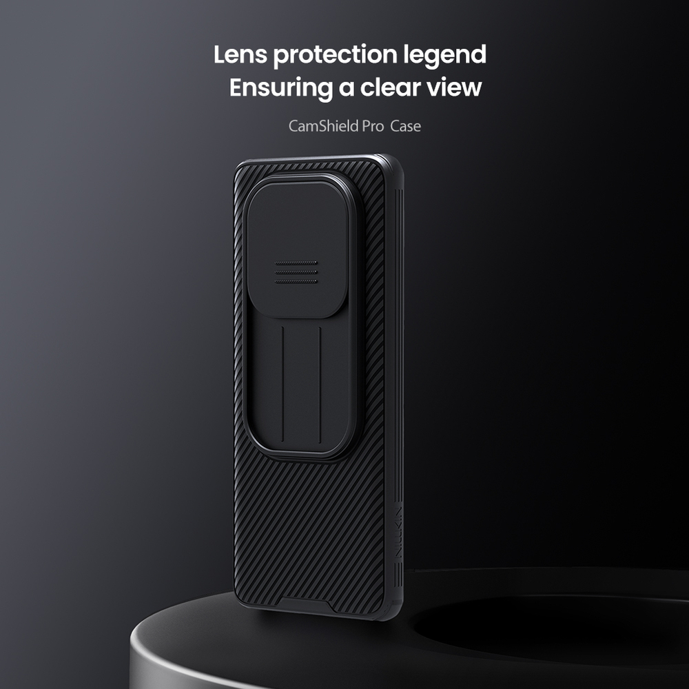 Чехол от Nillkin с сдвижной шторкой для камеры для Xiaomi Redmi Note 14 Pro+ Плюс 5G, серия CamShield Pro Case