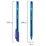 Набор гелевых ручек 10цв. Brauberg  Extra Glide Gel, 0,5мм, прозрачный корпус