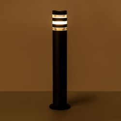 Светильник уличный напольный ЭРА «Адрия» GBF-102-BL-0600 230В Е27 max 30Вт IP54 600х132x90 черный | Садово-парковые светильники