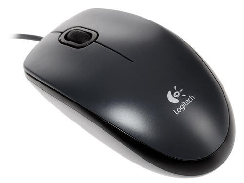 Мышка проводная USB Logitech M90 Black (910-001793)