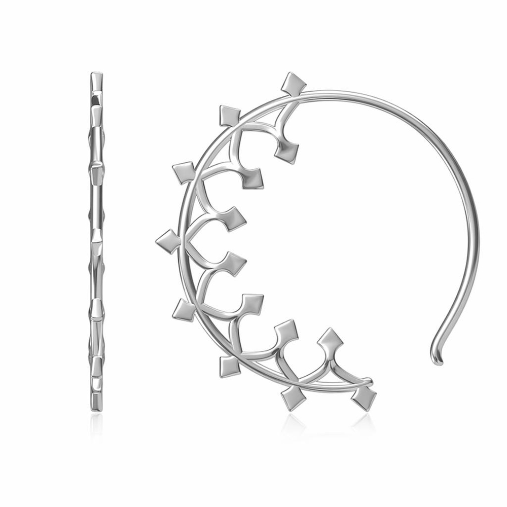 Серьги из серебра 925 пробы