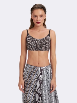 Топ трикотажный принтованный Ola Ola OLA OLA