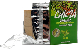 CHICZA ORGANIC Жевательная резинка органическая биоразлагаемая со вкусом мексиканской мяты 30г