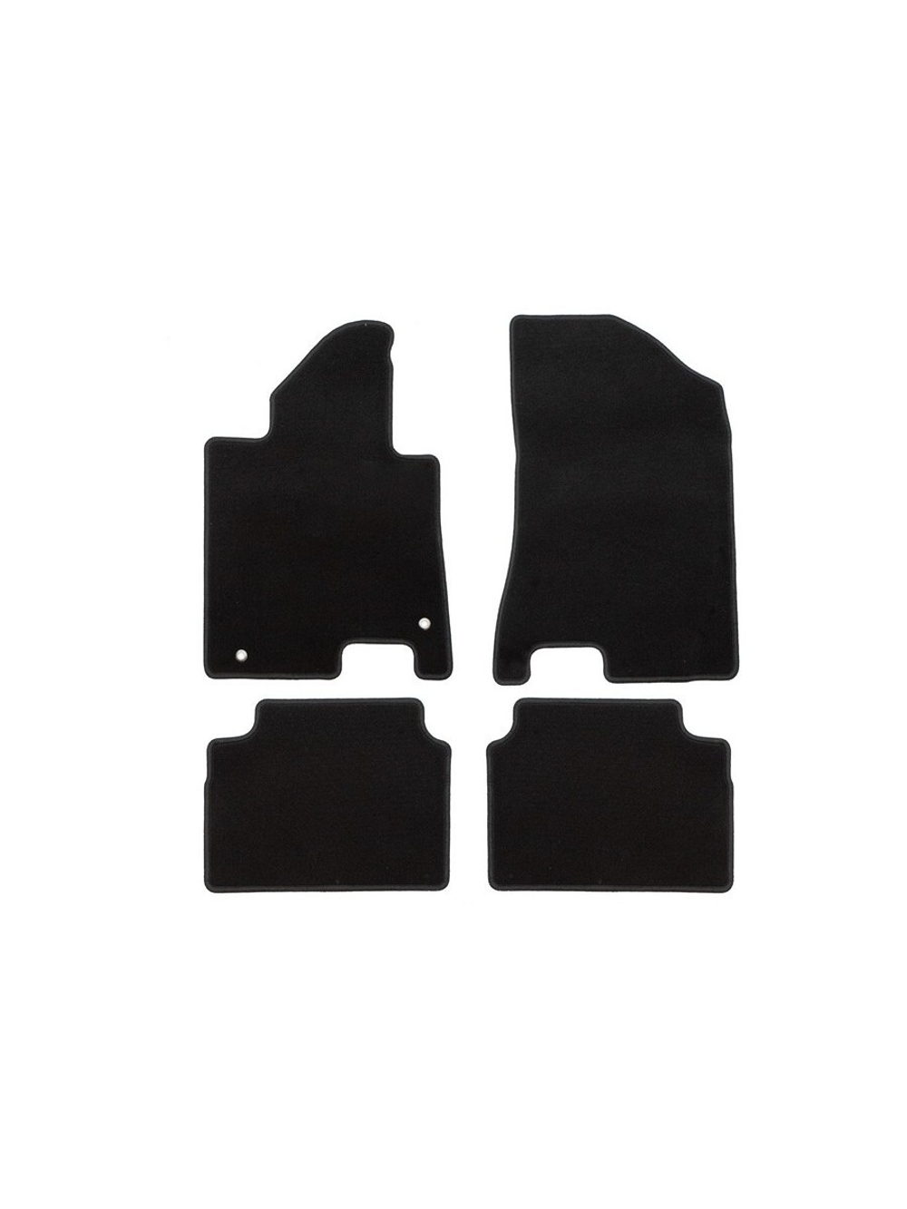 Коврики в салон для KIA K5 2020-, седан, 4 шт. (текстиль) KLEVER0102507301200K