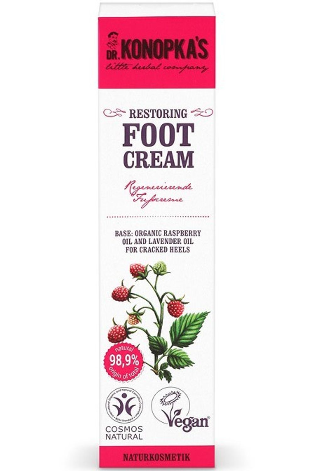 Крем для ног восстанавливающий, 75 мл (Dr.Konopka's)