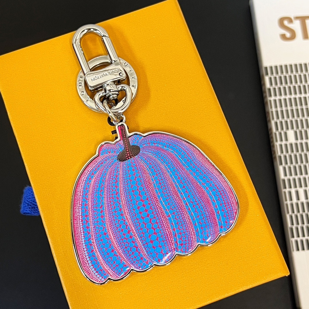Louis Vuitton Pumpkin Key Holder And Bag Charm