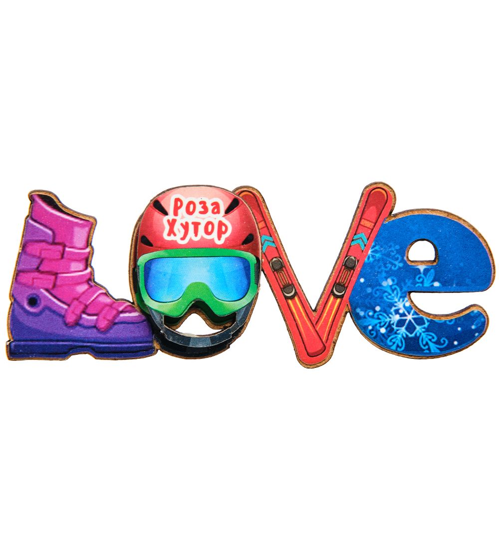 МТ- 027/03 Магнит «Роза Хутор»