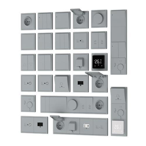 Рамка 3-я, матовый серый, серия R98