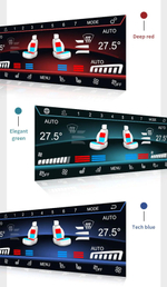 Сенсорная панель климата BMW X3 G01 2017-2023 - Carmedia ZF-2025-G01 c LCD (ЖК) экраном 8.8"