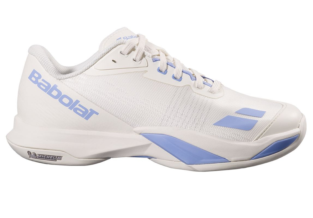 Женские Кроссовки теннисные Babolat Jet Mach 4 All Court - cream/lavender