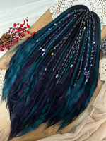 Войлочные дреды с козой