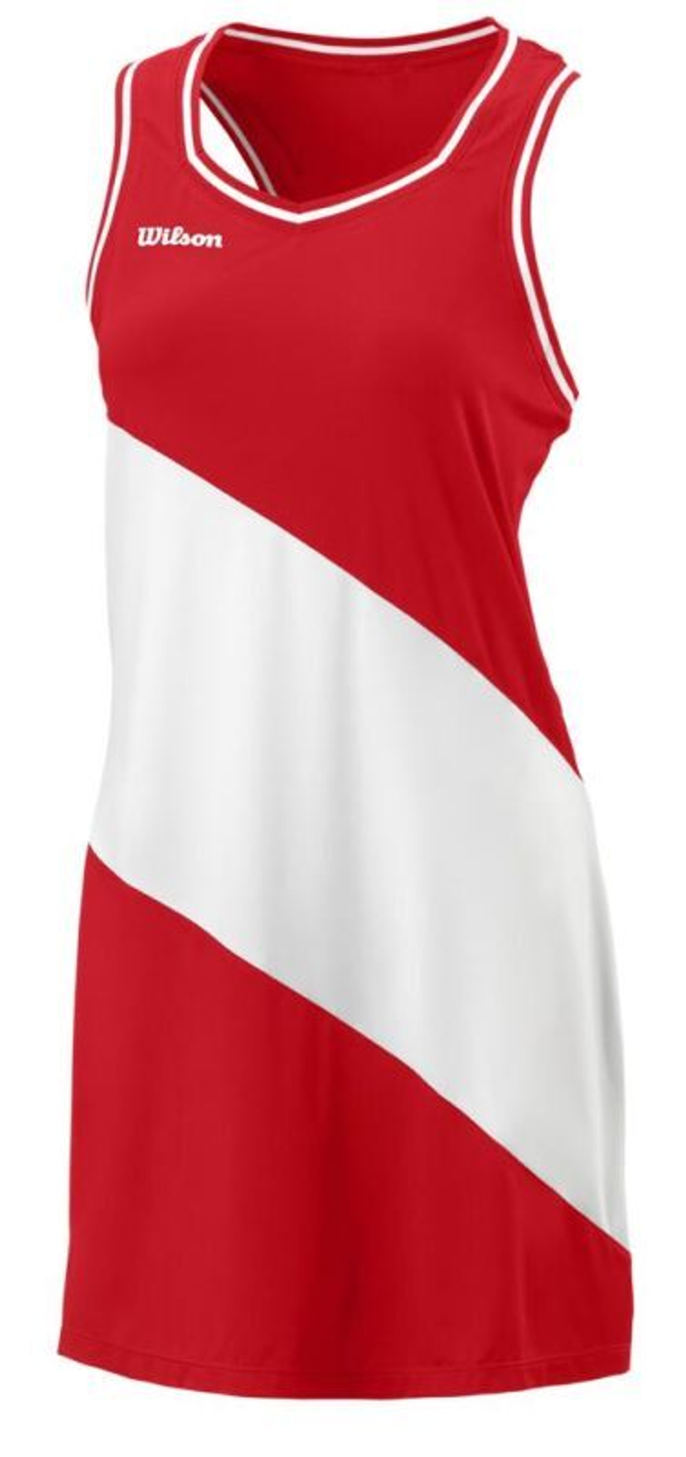 Теннисное платье Wilson W Team II Dress - красный