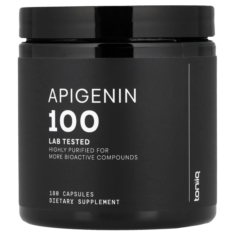 Toniiq, апигенин 100, 180 капсул (100 мг в капсуле)