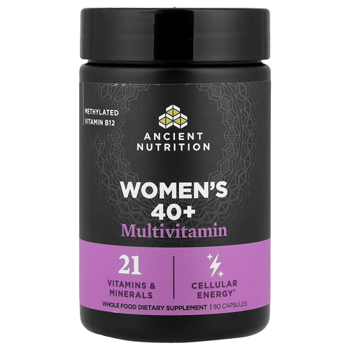 Ancient Nutrition, мультивитамины для женщин старше 40 лет, 90 капсул