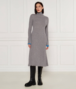 Хлопковое платье HIGHLANDER Pinko - серый(104470 A278)