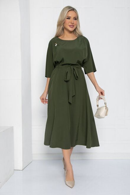 Платье Воздушный полёт (зеленая сосна) П12476-15 LT Collection
