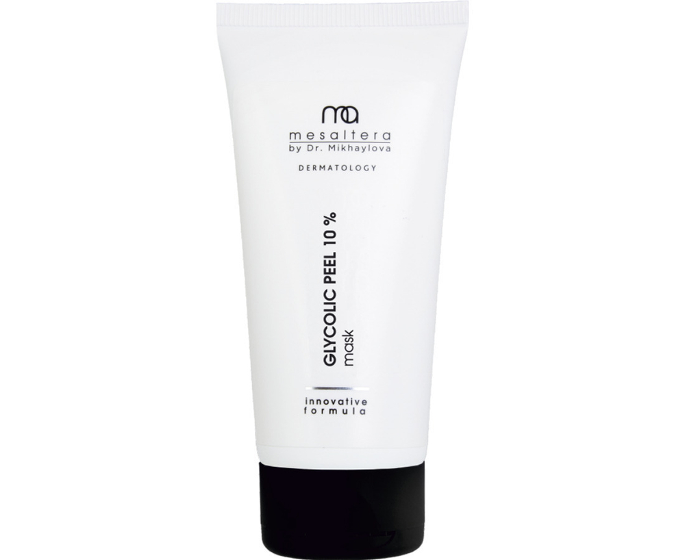 Mesaltera by Dr. Mikhaylova Glycolic Peel Mask 10% - Маска Гликолик Пил от Мезалтера - Маска с гликолевой кислотой 10% и растительными экстрактами, 200 мл