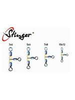 Тройной вертлюг рыболовный ST-1027-10х12 (1 упк 5 шт)