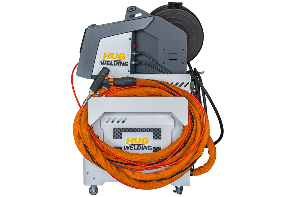 Аппарат для ручной лазерной сварки, резки и очистки HGLW-1240AIR, HUGONG