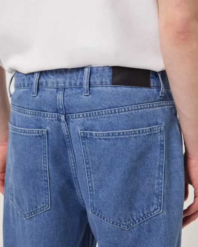 Джинсы Straight Fit синие