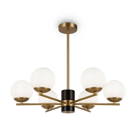 Люстра на штанге Freya MARBLE FR5230PL-06BS